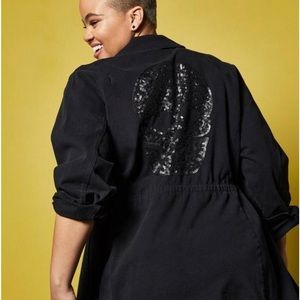 New torrid love sick skull black jacket